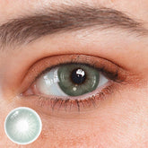 Claudina Green Coloured Contact Lenses - BEAUEYE (UK)